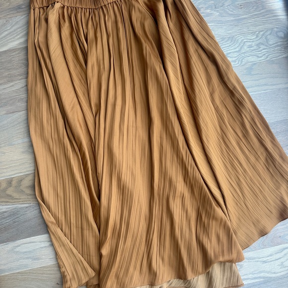 By Anthropologie Sleek A-Line Skirt in Copper - Picture 3 of 3